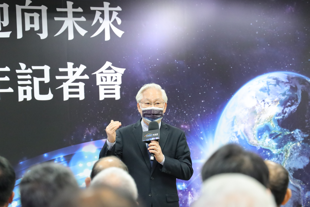 科技部部長吳政忠主持國家太空中心成立30周年記者會(陳瑾瑜攝)