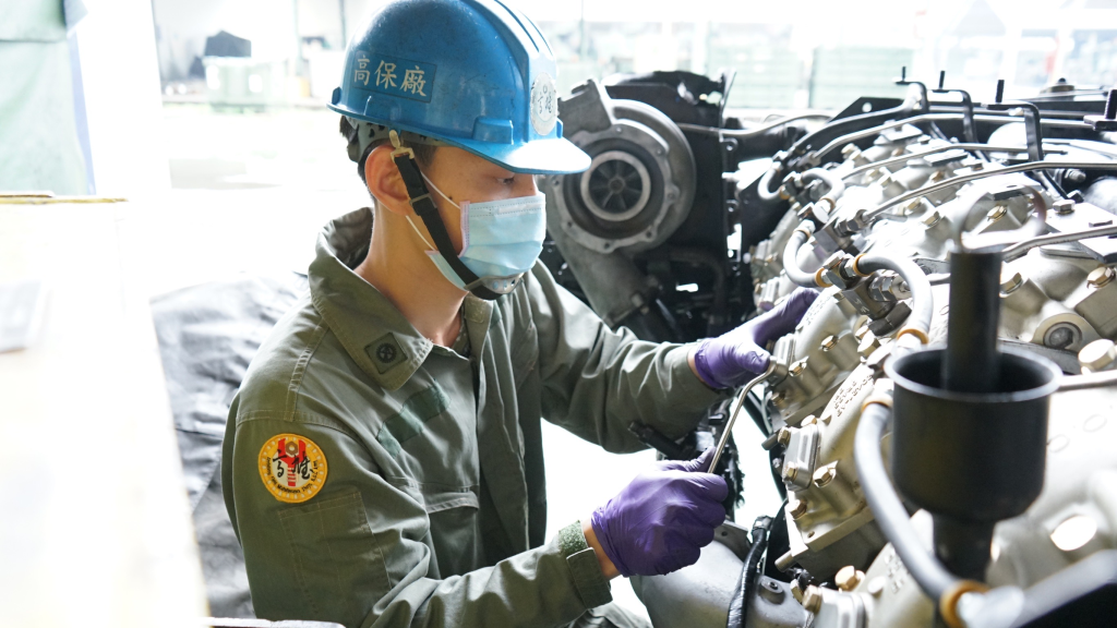 高保廠執行戰車AVDS引擎修護作業 具體展現後勤支援成效