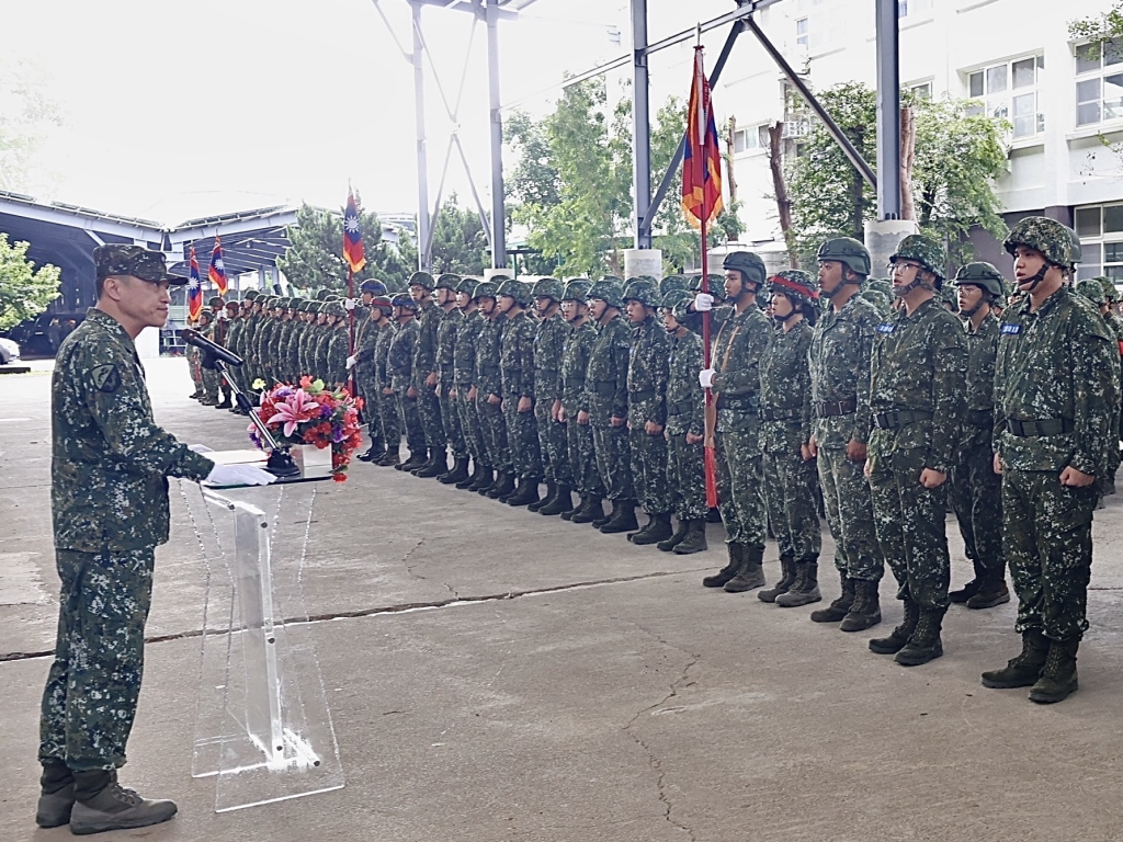 249旅新兵開訓典禮(陸軍步兵第249旅提供)