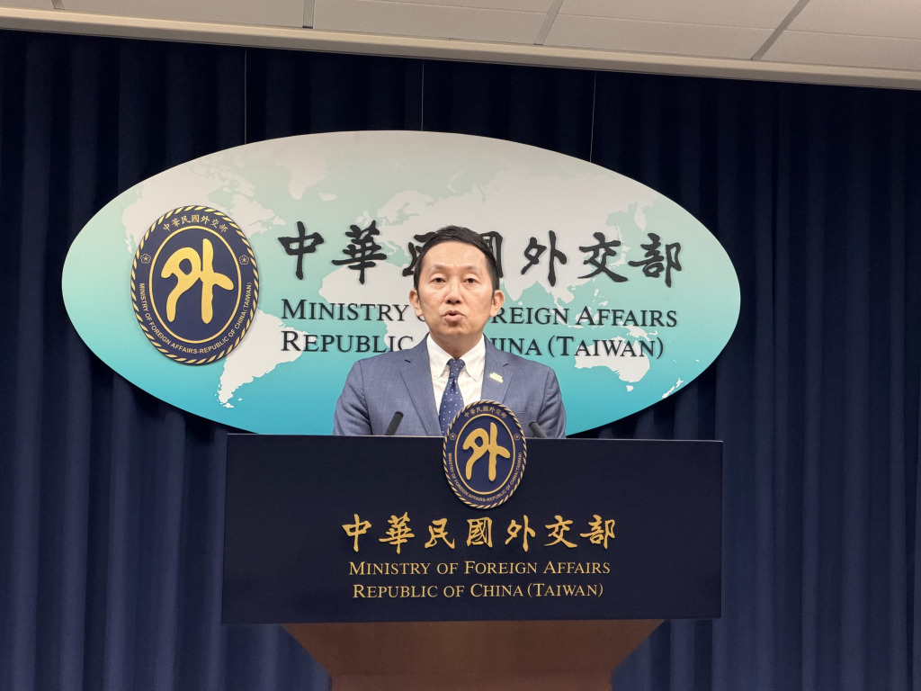 外交部亞西及非洲司副司長陳詠博。(記者景義婷攝)