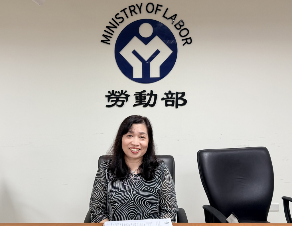 勞動基金運用局副局長劉麗茹(記者景義婷攝)