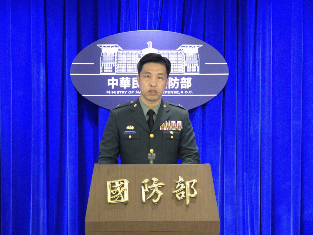 後次室後勤管理處處長賀志豪少將。(記者蔡依澄攝)