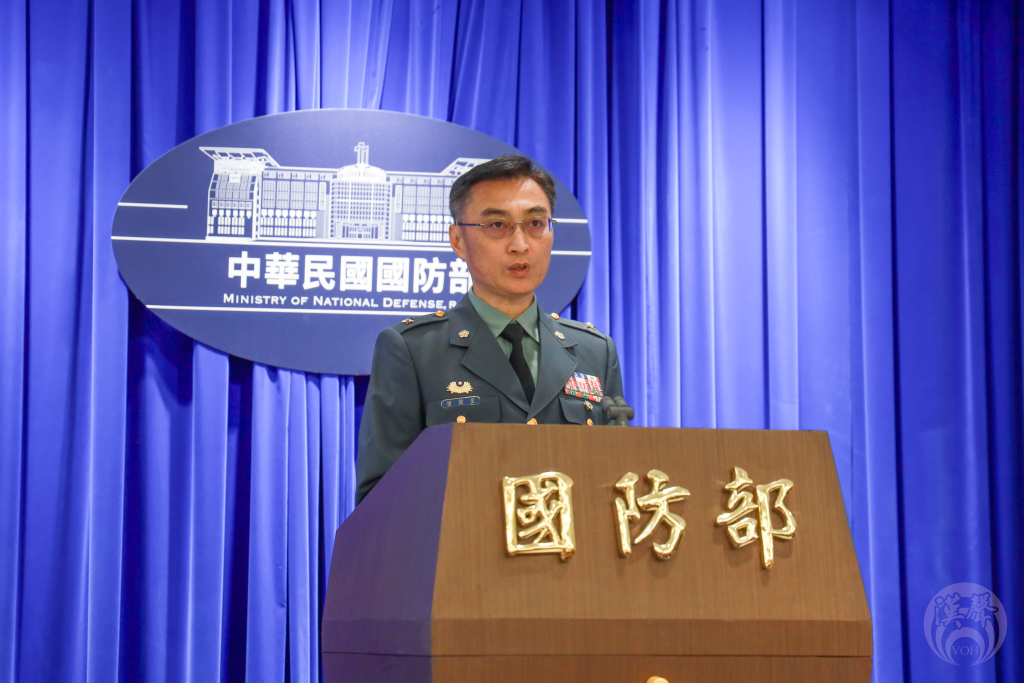 聯合作戰處處長董少將(記者藍冠庭攝)