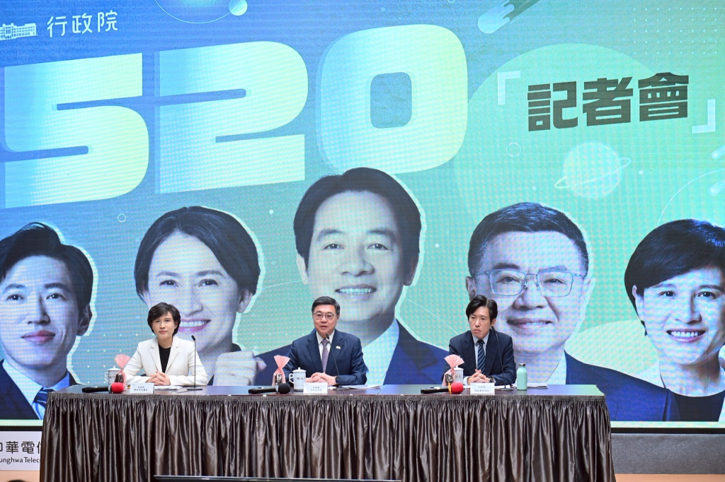 行政院長卓榮泰召開「520記者會」(行政院提供)