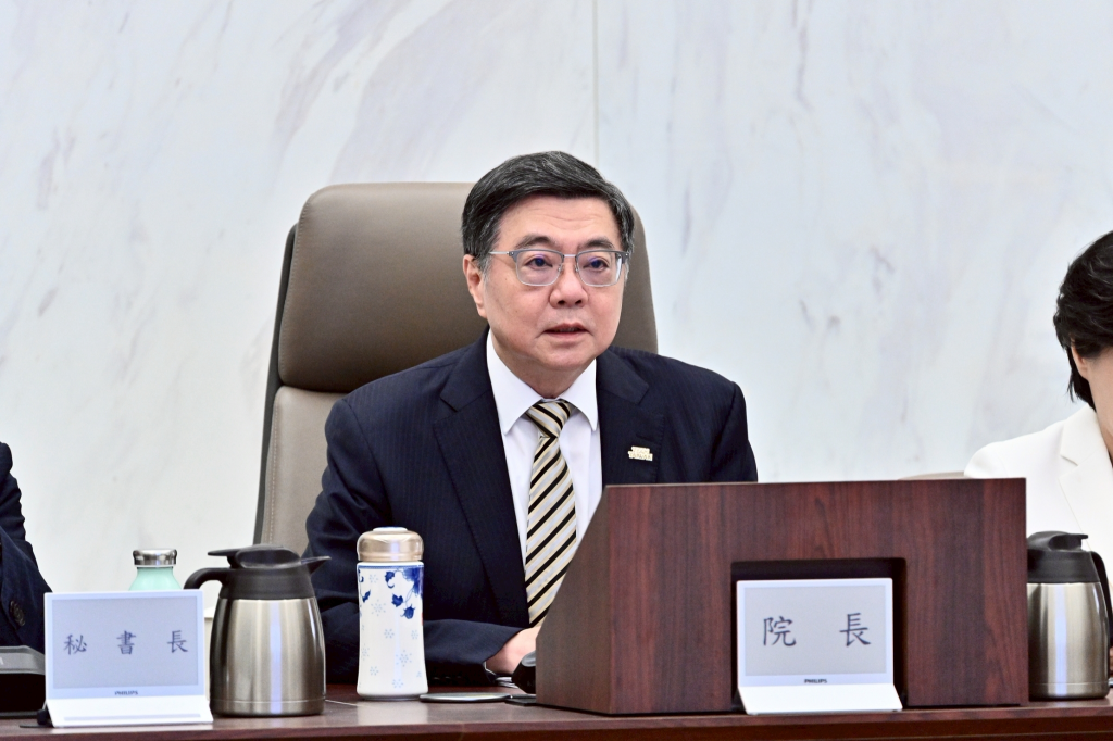 行政院長卓榮泰主持行政院會(行政院提供)