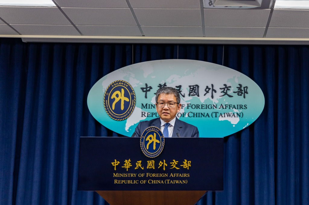 外交部亞西及非洲司司長顏嘉良。(記者景義婷攝)