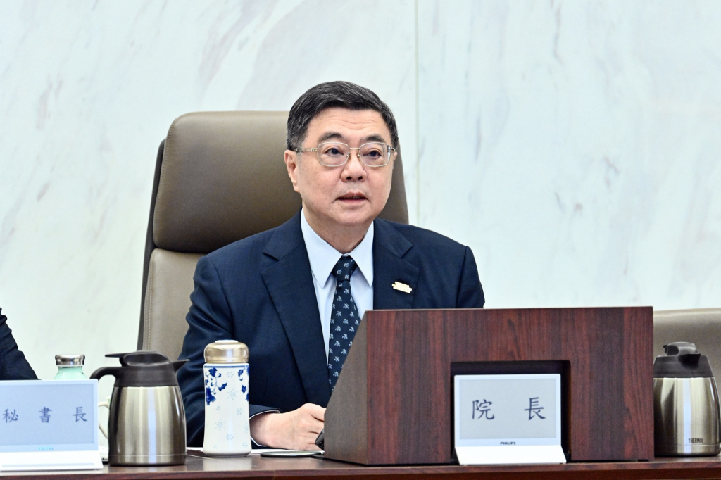 行政院長卓榮泰主持行政院會(行政院提供)