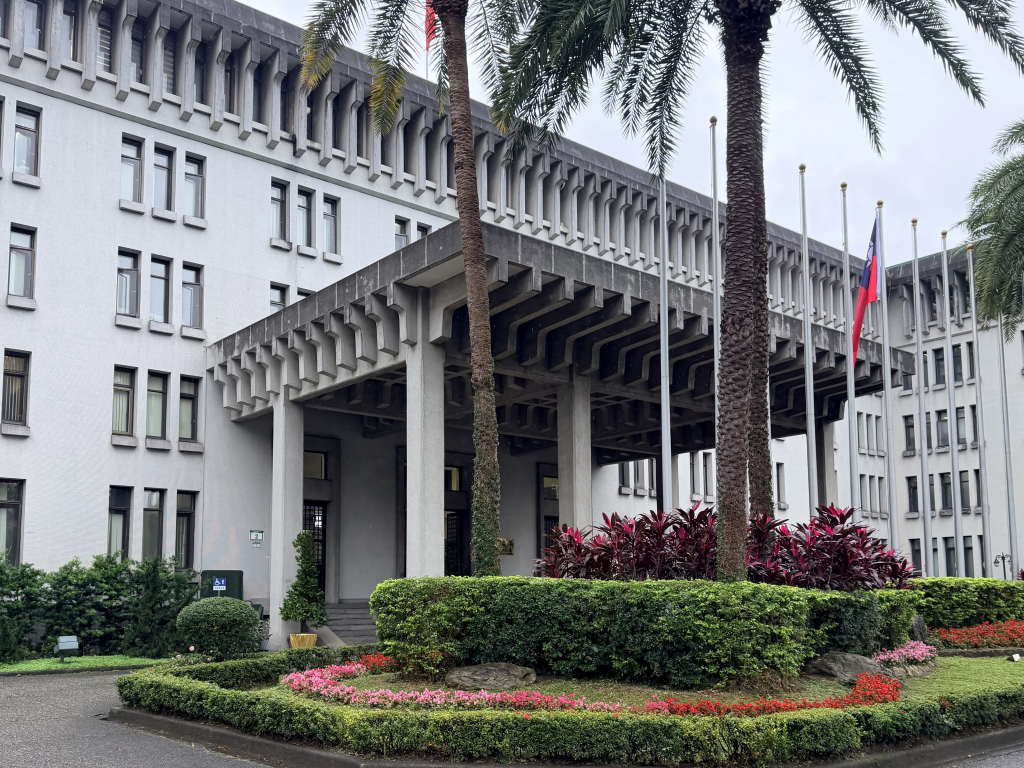 外交部。(記者景義婷攝)