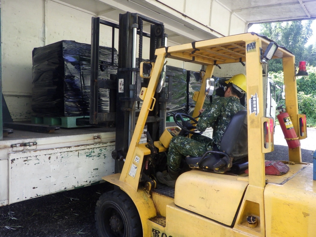 五支部彈藥庫落實彈藥整備(陸軍第五地區支援指揮部彈藥庫東興丙型彈藥分庫提供)
