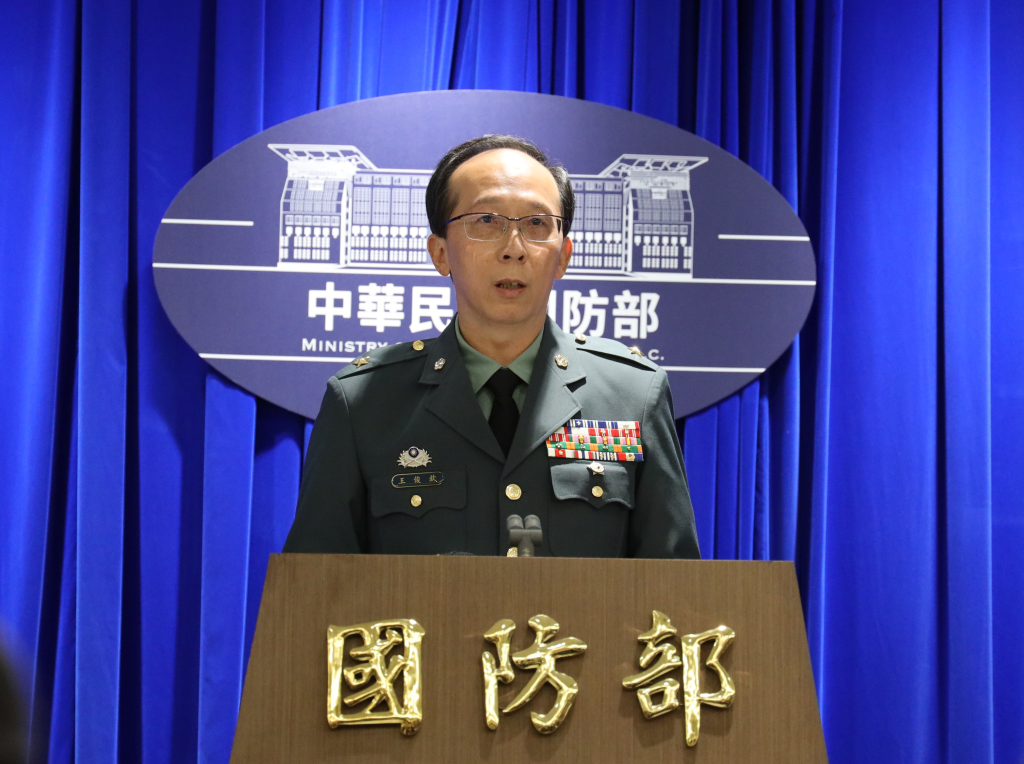 陸軍十軍團參謀長王俊欽少將。(蔡依澄 攝)