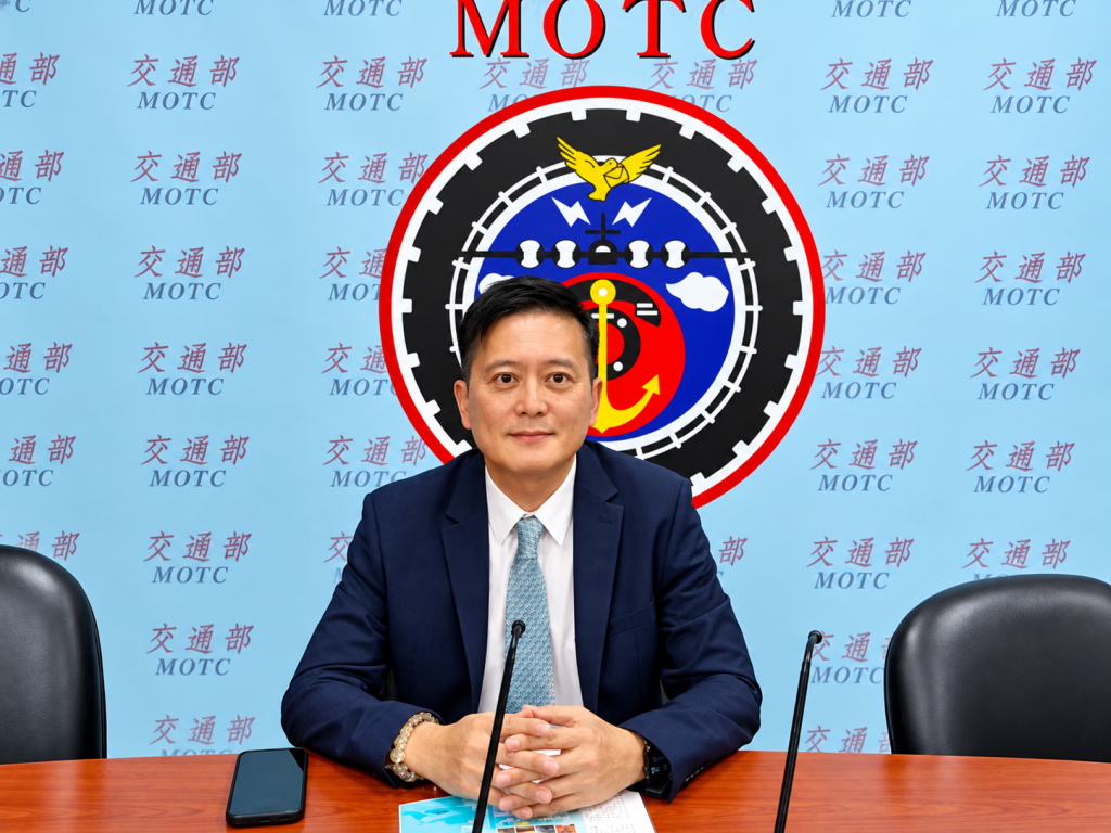交通部運研所副所長陳賓權。(記者景義婷攝)