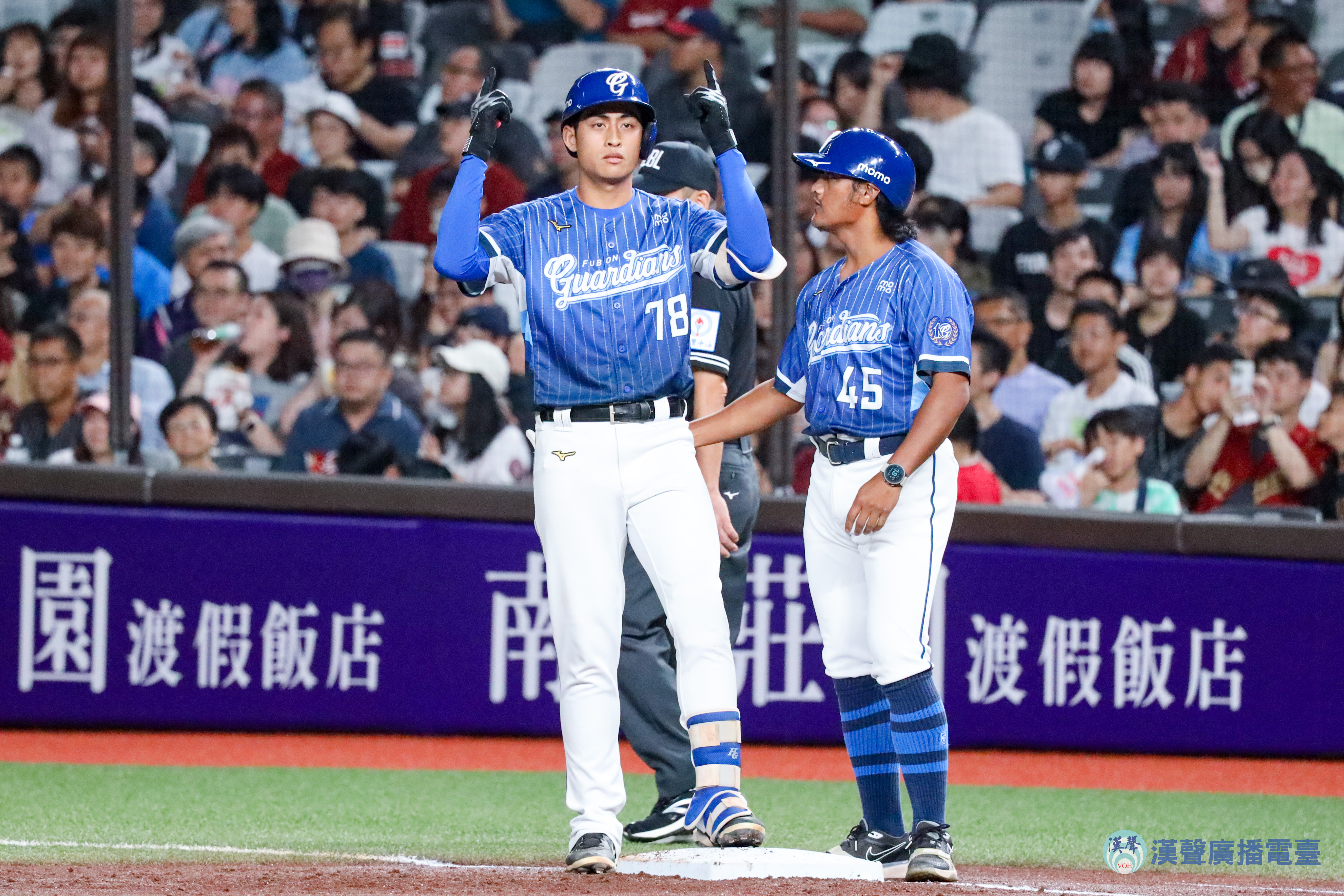 富邦悍將董子恩。（記者景義婷攝）