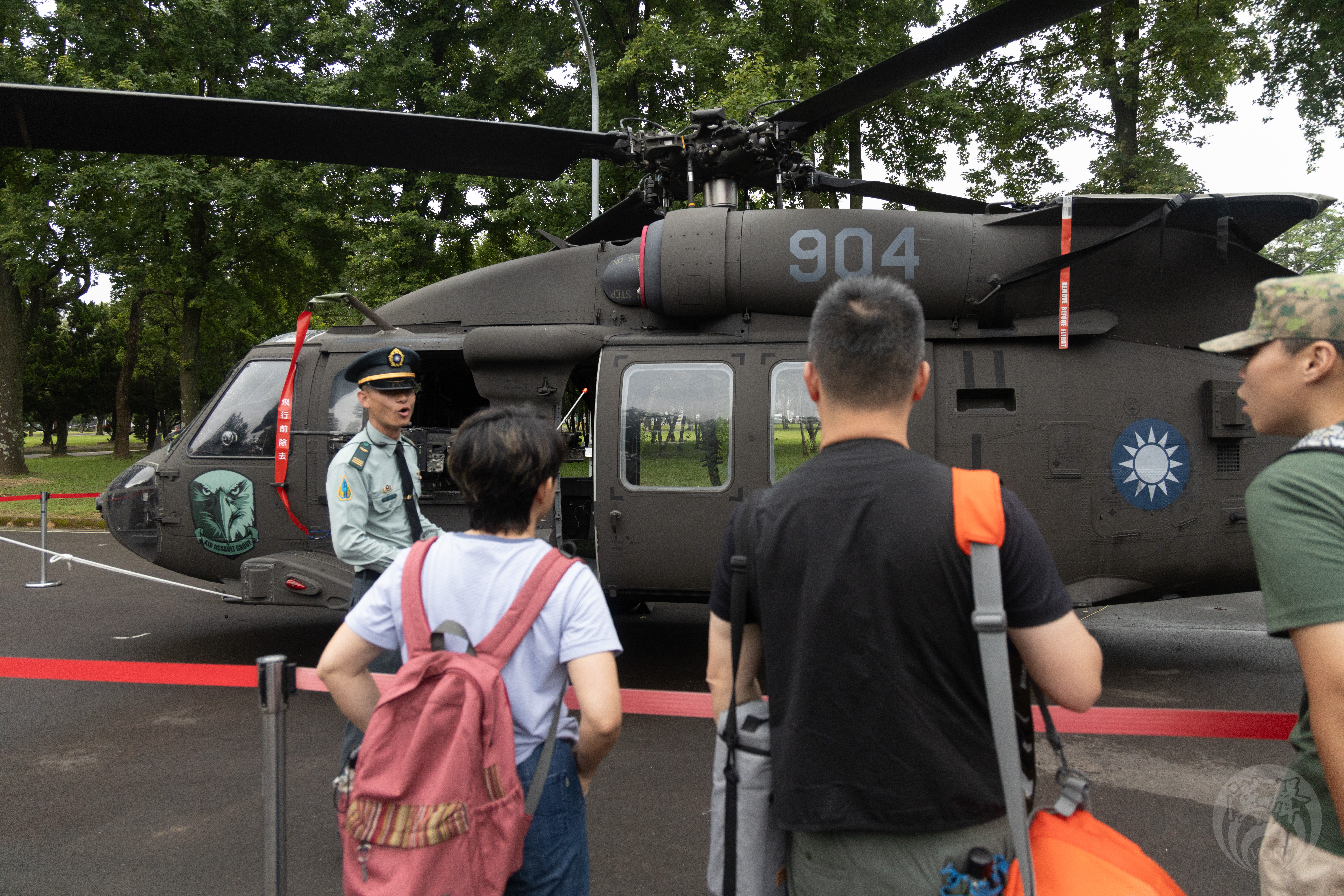 民眾藉由裝備陳展及體驗瞭解陸軍裝備性能