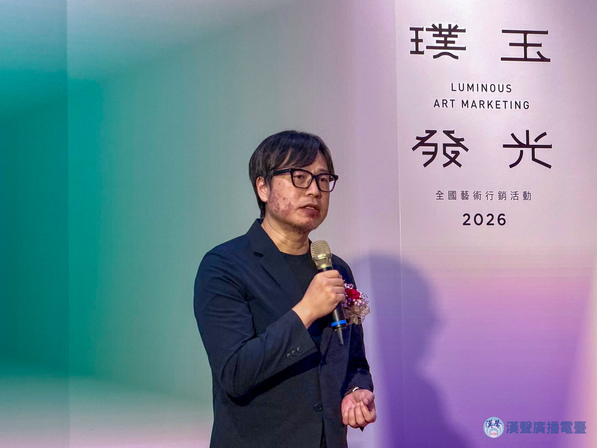 文化部藝術發展司黃宏文副司長。（記者/景義婷攝）