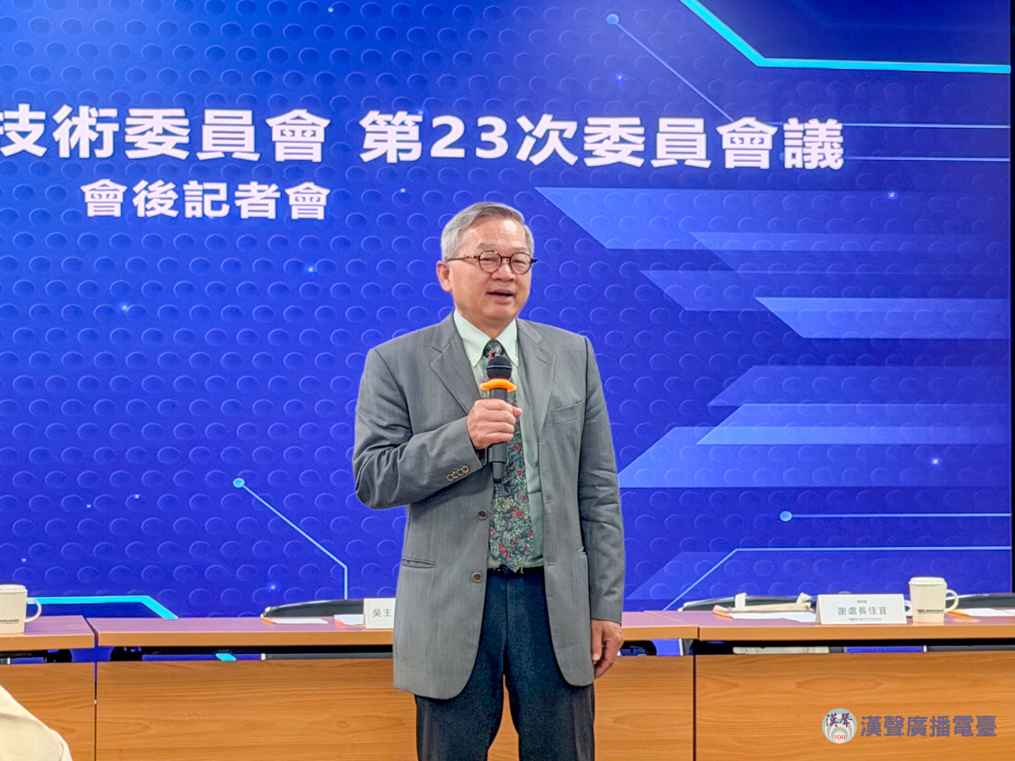 國科會主委吳誠文。（攝影記者/景義婷）