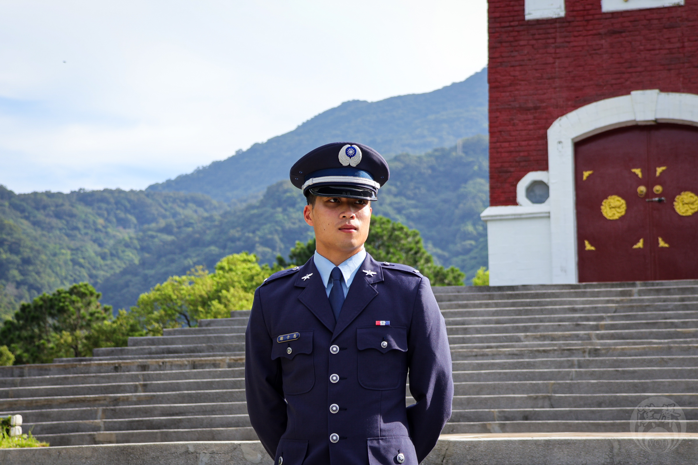 空軍軍官學校受訪學生謝子恩/記者洪翊暘攝