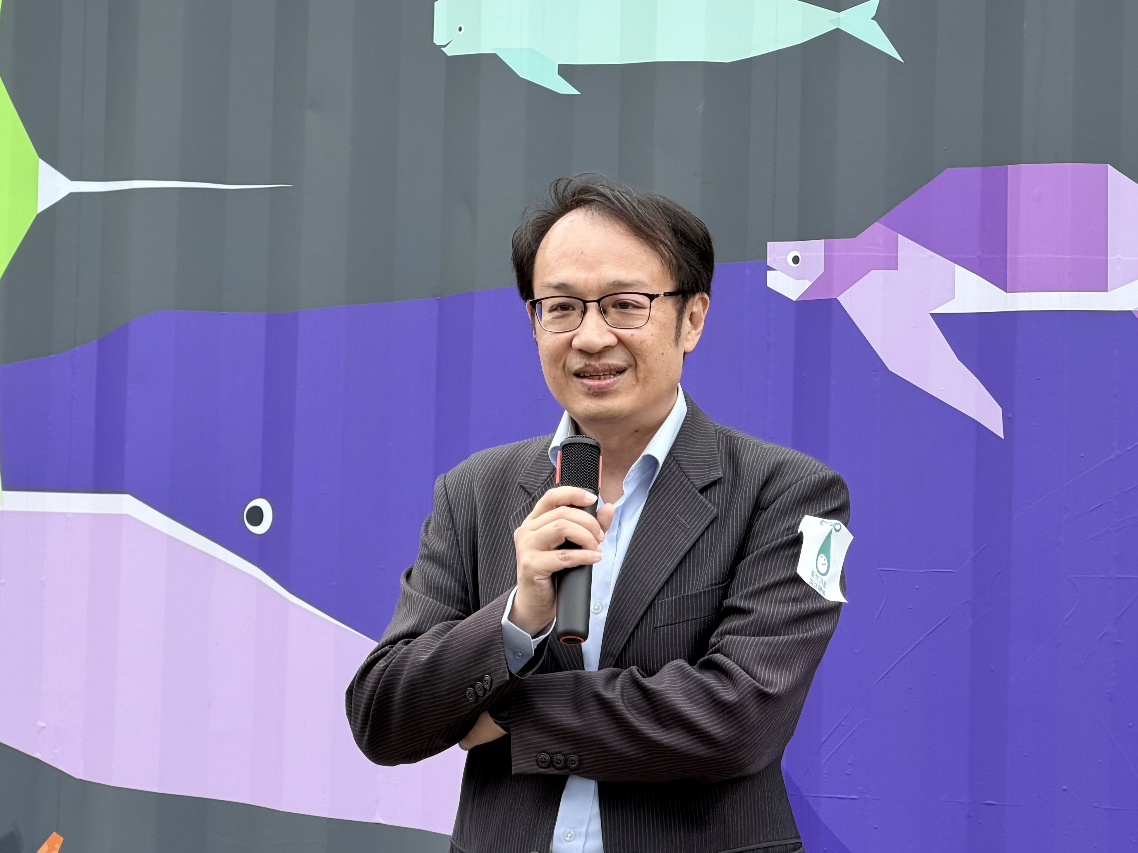 合作夥伴宏碁基金會郭劍成執行長。