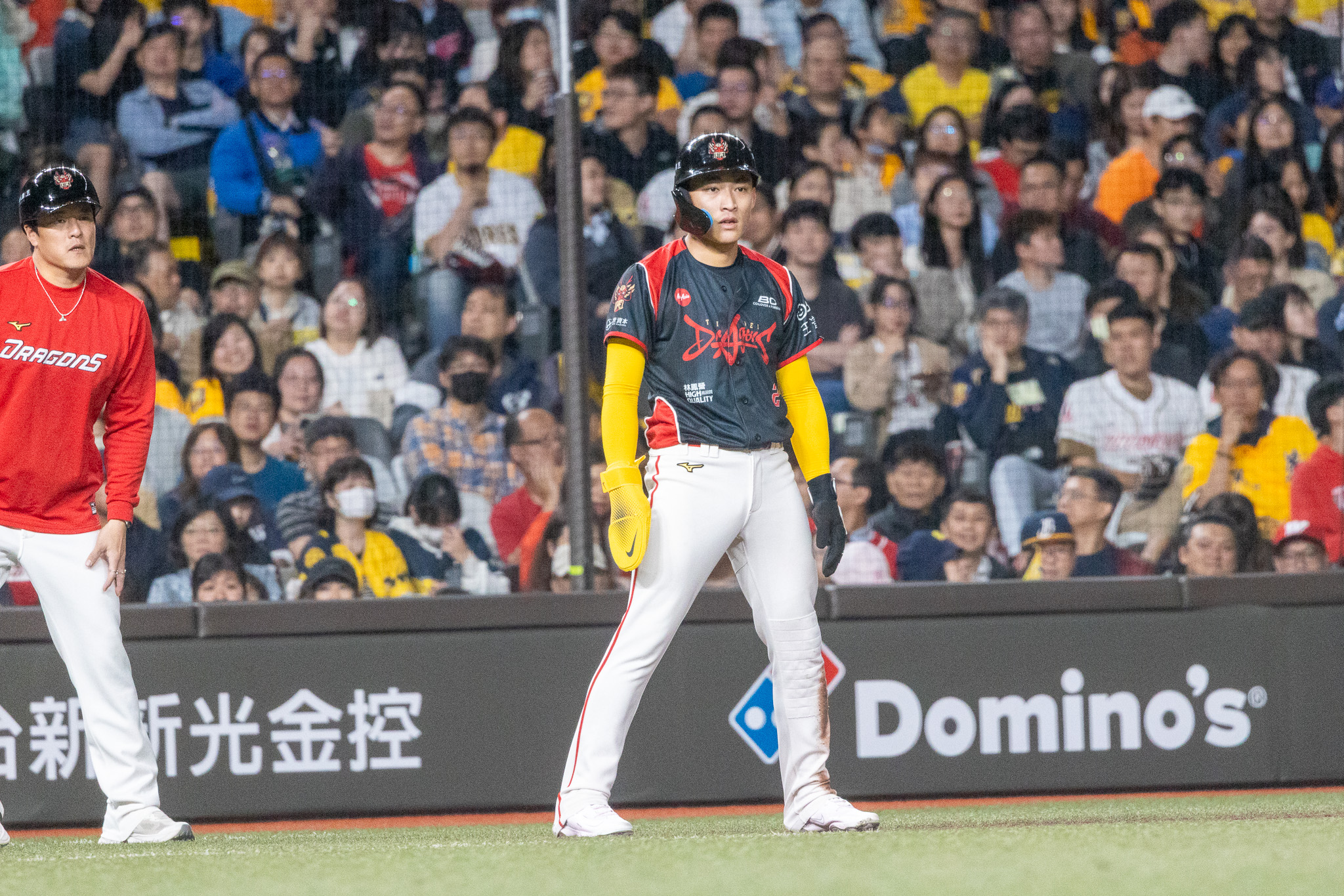 味全龍球員郭天信。