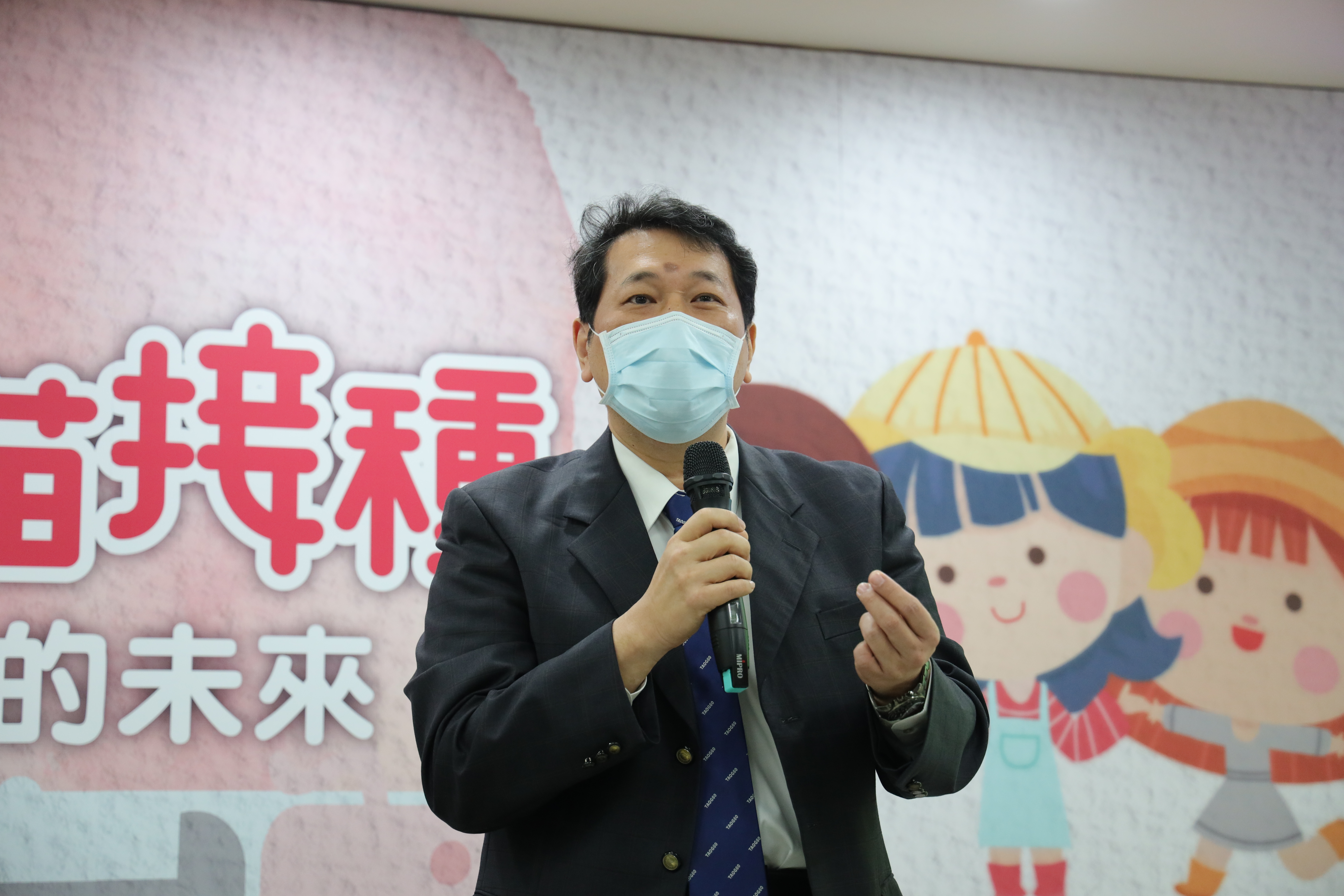 臺灣婦產科醫學會秘書長黃建霈(圖/陳瑾瑜攝)