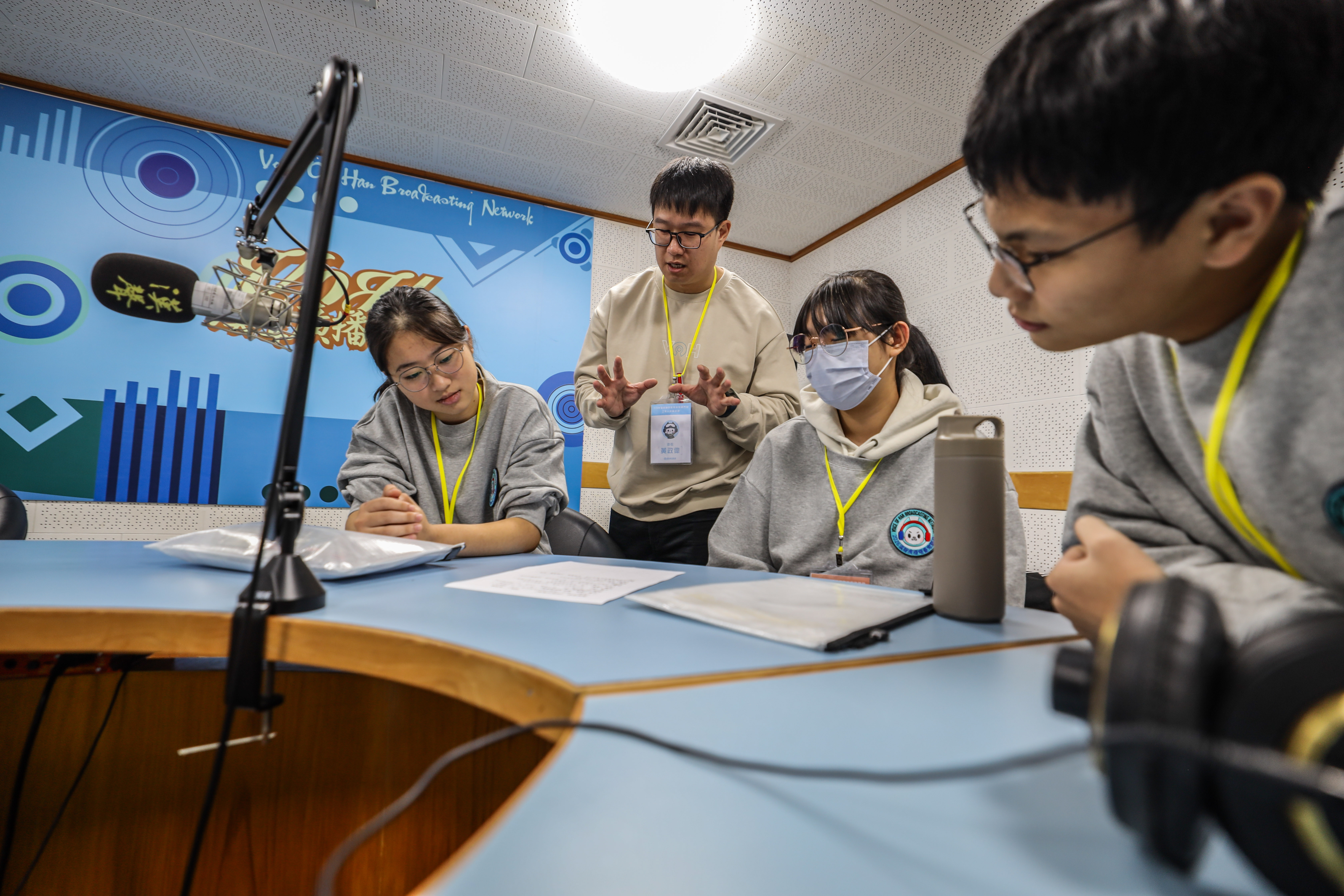 學員練習錄製插播