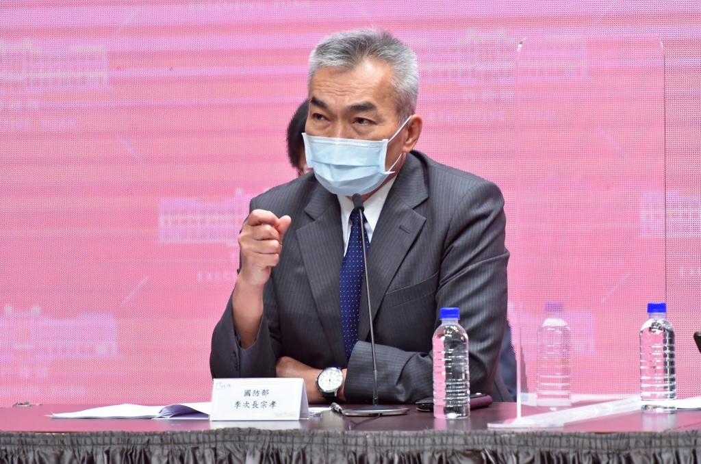 國防部次長李宗孝回應S-70C事故未延誤回報 外界勿多臆測(行政院提供)